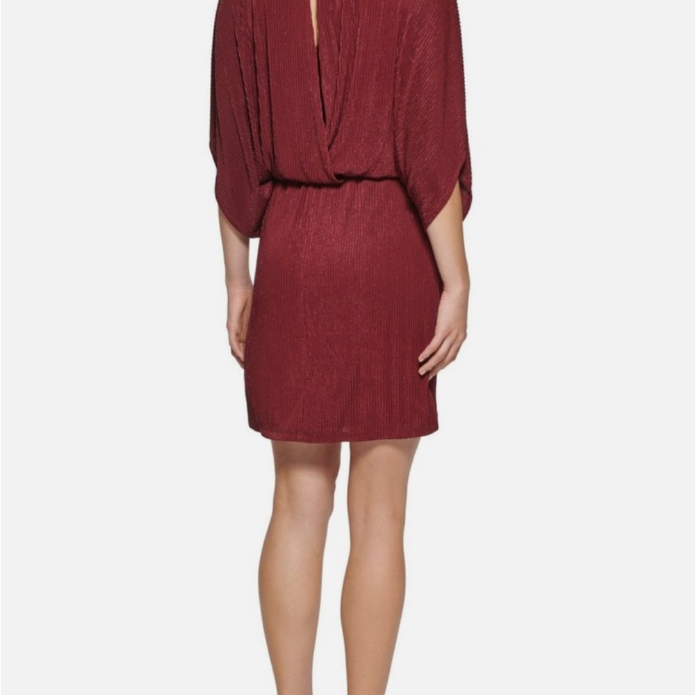 Jessica Howard Burgundy Mini Dress - Picture 3 of 5